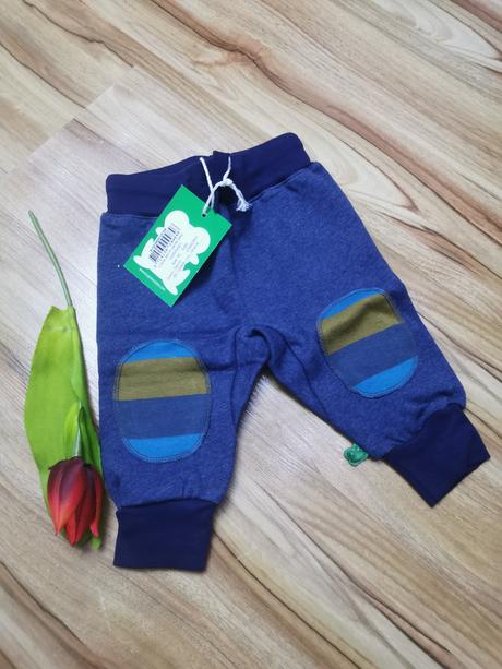 Baby tepláky green cotton, 62