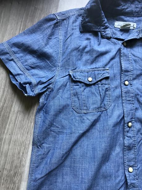 Košeľa dzinsová 12-13 rokov, h&m,158