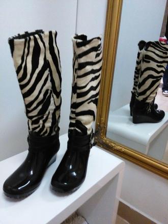Cizmy gumaky zebra, 37
