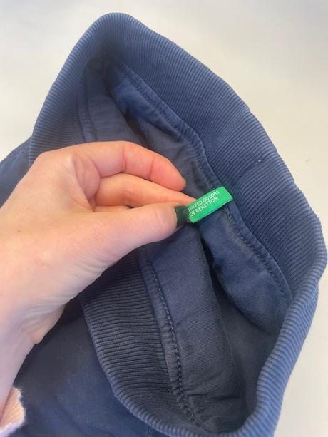 Zateplene nohavice benneton 5-6 rokov, benetton,110