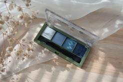 alverde NATURKOSMETIK paletka očných tieňov Quattro