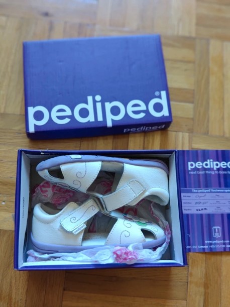 Pediped celokozene kvalitne dievcenske sandalky 23, pediped,23