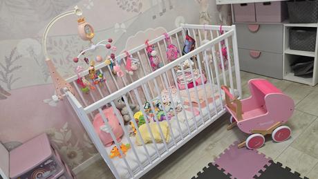 Detská postieľka + komplet príslušenstvo, šírka (cm): 60,dĺžka (cm): 120