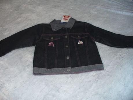 Riflová bunda 122/128, disney,122