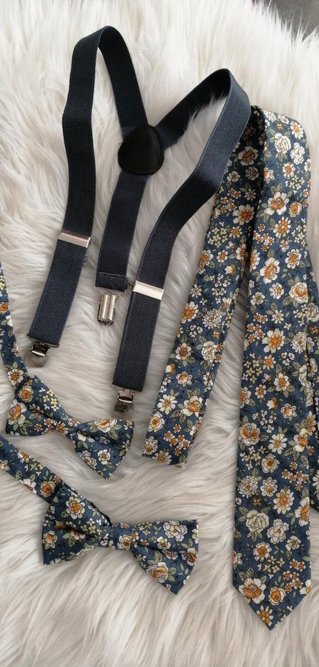 Set otec syn, motýlik traky kravata,