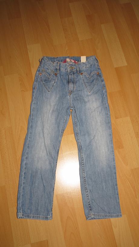 Rifle svetlomodré, h&m,116