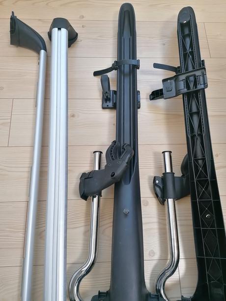 Toyota avensis strešný nosič + nosič bicykla, 