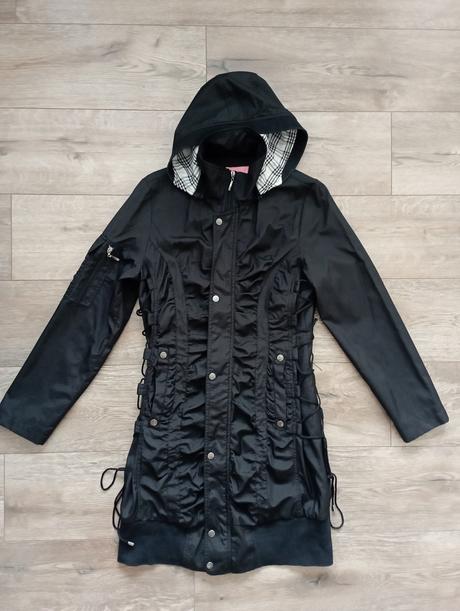 Dlhá prechodná bunda 38/40, 176