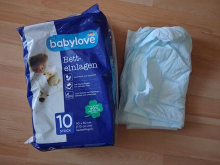 Nepremokavá podložka do postieľky 6ks, 