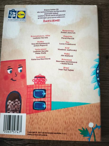 Cd s rozprávkou + pesničky popolvar,