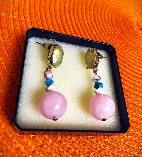 Visiace luxusné náušnice, 