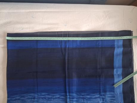 Modré pareo, xxxl