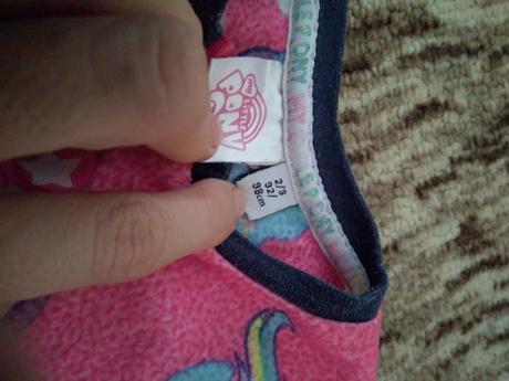 Overal na spanie 92/98 little pony, 92