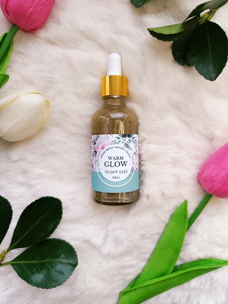 Telový olej warm glow - 50ml/60ml, 
