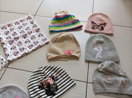 Balík čiapok 4-8 rokov, h&m,116