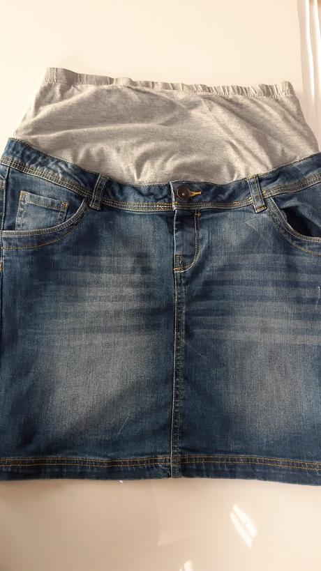 Tehotenska riflova sukna, c&a,s