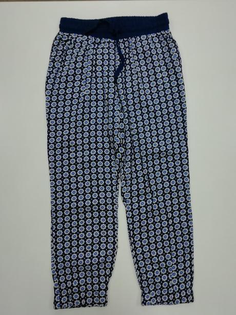 Letné ľahké nohavice s kvetmi, fox,116