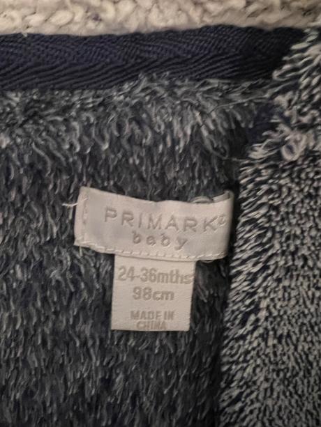 Zupan s kapucnou, primark,98