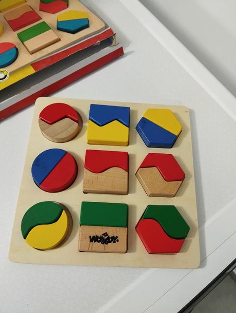 Shape puzzle - tvary, 