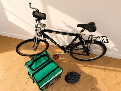 Bicykel pre kuriéra bolt,wolt alebo bistro, 26
