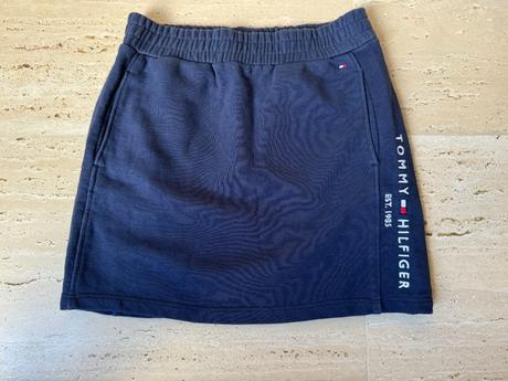 Sukňa tmavomodrá tommy hilfiget, tommy hilfiger,128