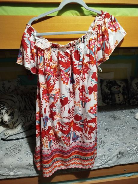 Carmen šaty/tunika vel.xl, xl