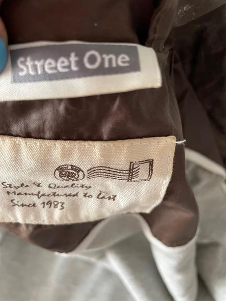 Krásna hnedá bunda street one, street one,38