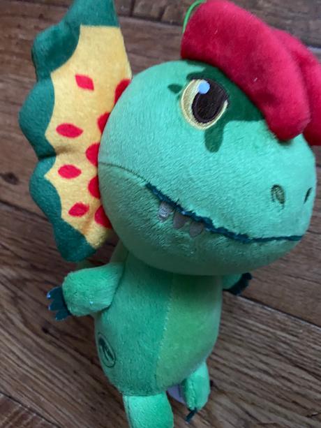 Jurský svet dilophosaurus krásna plyšová hračka, 