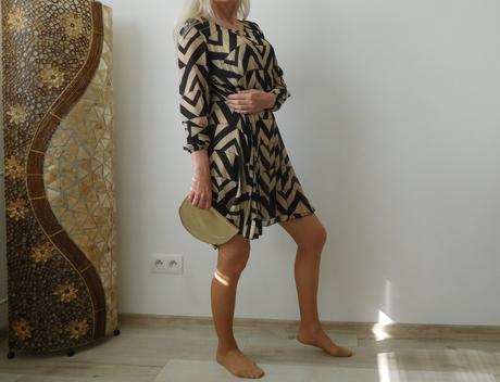Šaty tilové pružné ležerný strih, xl,, xl