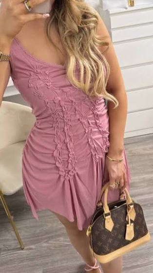 Ružové letné mini šaty zara, zara,l