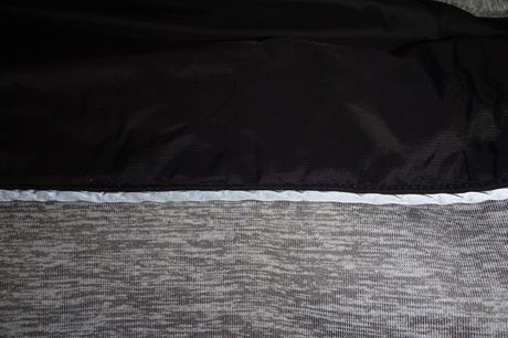 Mikina na zips zn. klimatex, v. l, čierna/šedá, l