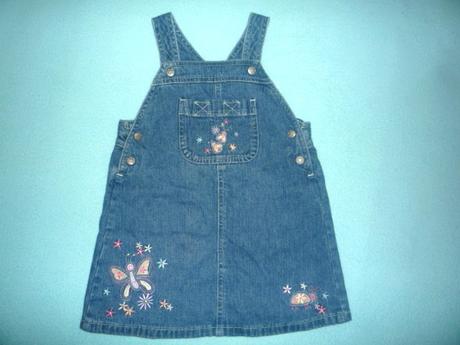 Riflové šaty, bambini,86