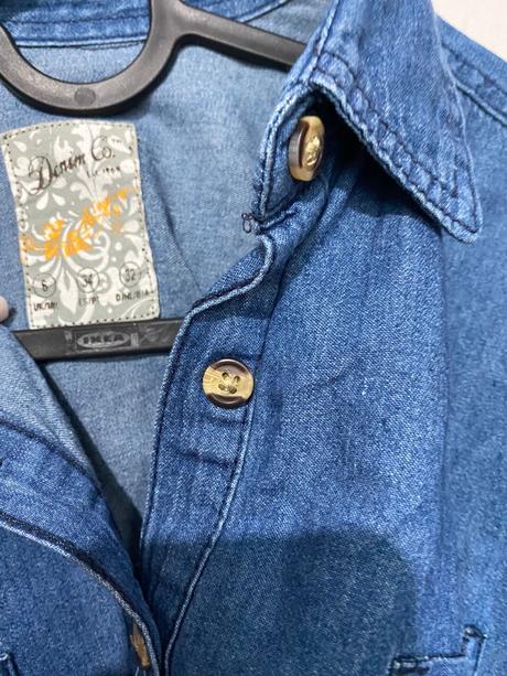 Rifľová košeľa denim & co., denim co,s