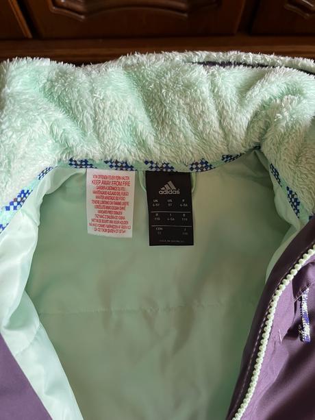 Outdoorová bunda adidas s kapucňou, adidas,110