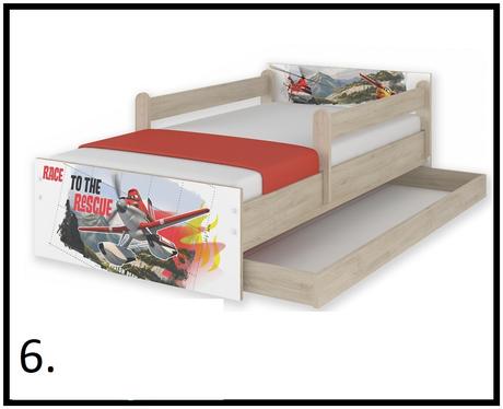 Detské postele disney, šírka (cm): 90,dĺžka (cm): 180