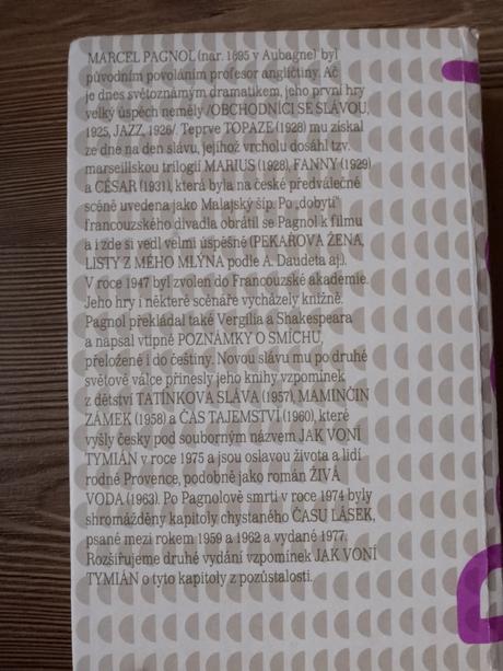 Marcel pagnol - jak voní tymián,