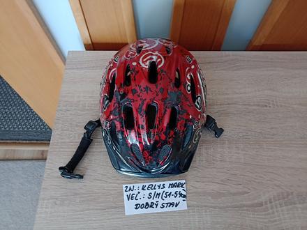 Detská cyklistická prilba zn.kellys mark veľ.s/m, s