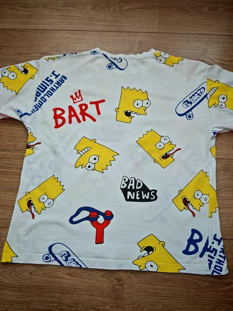 Krásne tričko bart simpson, zara,152