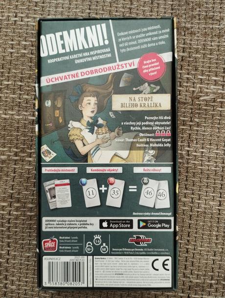 Spoločenská hra odemkni na stope bileho kralika, 