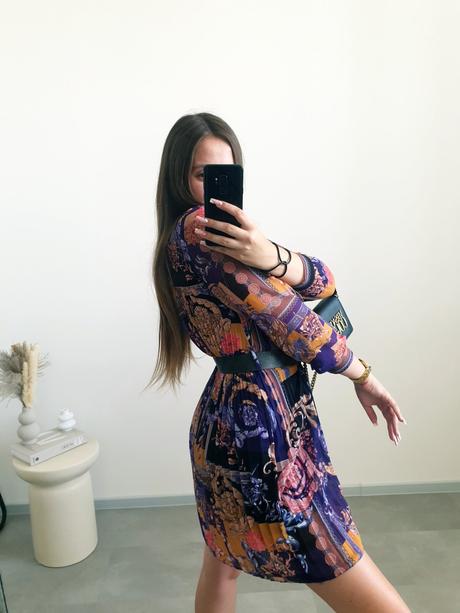 Vzorované šaty s, s