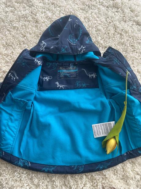 Vetruodolná softshellová bunda northville dino, c&a,92