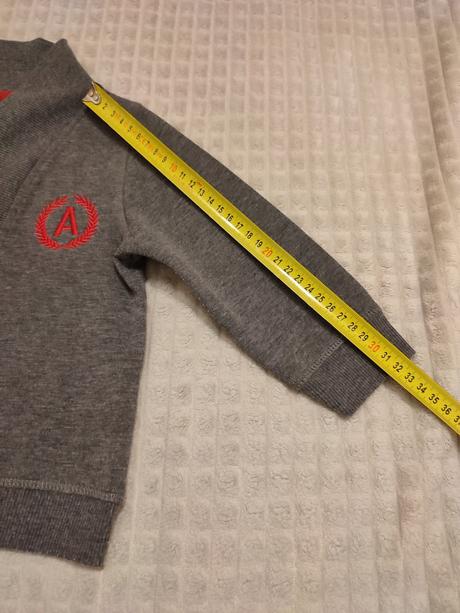 Štýlová mikina na gombíky, v.80,super, pepco,80