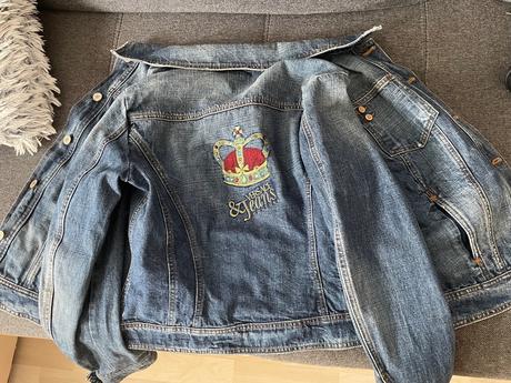 Versace jeans riflová bunda, versace,m