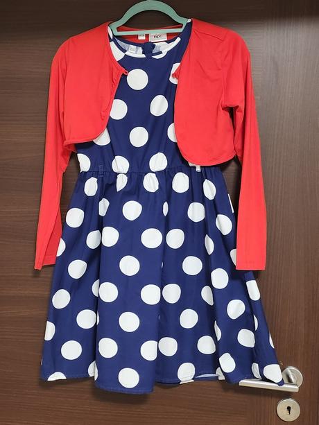 Šaty + bolero, bonprix,152