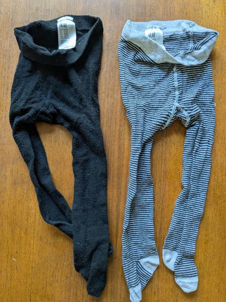 Pančuchy 2 x, h&m,68