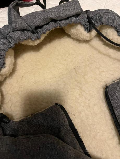 Fusak z ovčej vlny, happybee