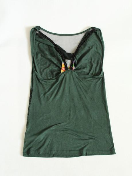 -padavé tielko s kamienkami, desigual, veľ. m, a, desigual,m