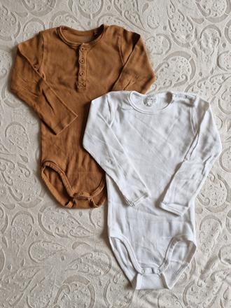 Body s dlhým rukávom 2ks, 86