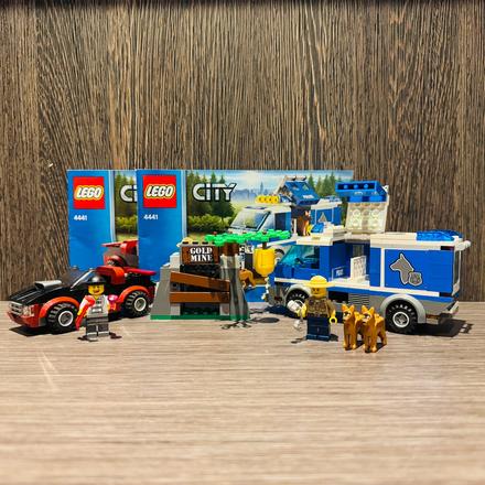 Lego city 4441 policajná dodávka pre psa, 