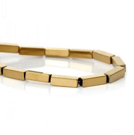 Hematitové korálky 9x3 mm, 